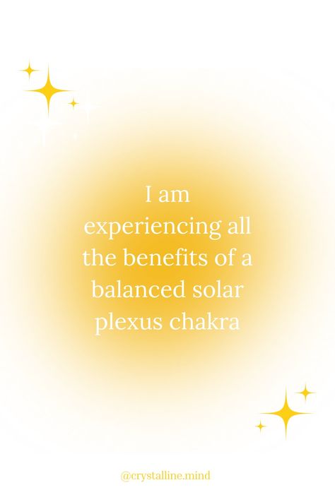 Sacral Affirmations, Different Chakra Affirmations, Solar Plexus Chakra Healing Affirmations, Sun Affirmation, Friendship Manifestation, Solar Plexus Chakra Journal Prompts, Chakra Affirmations Sacral, Solar Plexus Chakra Affirmation, Spiritual Baddie