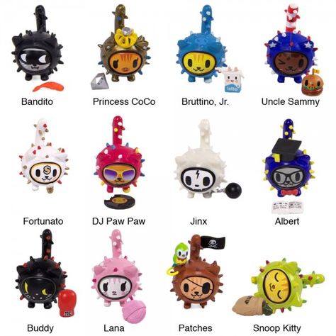 Cactus Kitties Blindbox Collectibles - Tokidoki