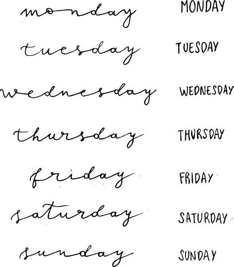 . #TattooTypography #InkInspiration #FontFrenzy #TattooTypeface #InkedFonts Calendar Calligraphy, Cursive Letters Font, Prayer Journal Template, Hand Lettering Alphabet Fonts, Bullet Journal Work, Hand Lettering For Beginners, Bullet Journal Font, Lettering Guide, Journal Fonts