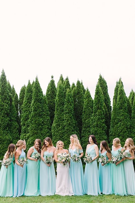 Teal Bridesmaid Dresses, Aqua Bridesmaid Dresses Light Teal Bridesmaid Dresses, Bridesmaid Dresses Aqua, Aqua Bridesmaid Dresses, Teal Bridesmaid, Teal Bridesmaid Dresses, Rock Wedding, Blowing Rock, Lets See, Bridesmaids And Groomsmen