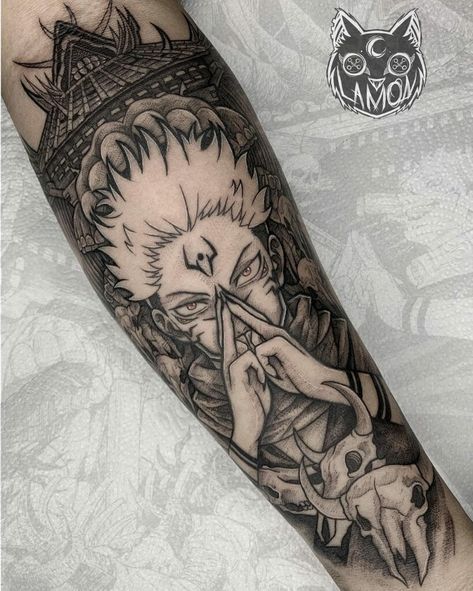 Sukuna Tattoo Ideas Sukuna Tattoo Ideas, Sukuna Tattoo, Bleach Tattoo, Hunter Tattoo, Beginner Tattoos, Manga Tattoo, Full Arm Tattoos, Trash Polka Tattoo, One Piece Tattoos