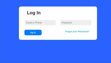 Bootstrap 4 simple quick login form snippet for your project 📌📌. this snippet is created using HTML, CSS, Bootstrap 4, Javascript Html Form, Login Form, Form Example, Html Css, Open Source, Material Design