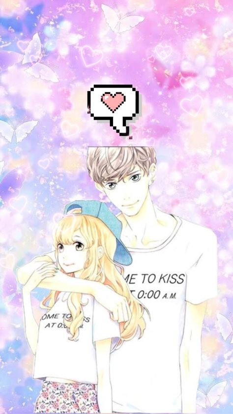 Japanese Manga, A Wallpaper, Shoujo Manga, Kiss Me, Kiss, Anime