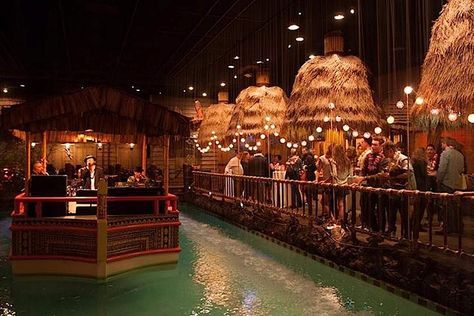 The Tonga Room (San Francisco, CA) One of the 17 best Tiki bars in America. If you are in SF, don't miss this place. Tiki Bars, Tiki Bar Decor, Tiki Decor, Tiki Lounge, Tiki Art, Tiki Drinks, Vintage Tiki, Tiki Hut, Tiki Room