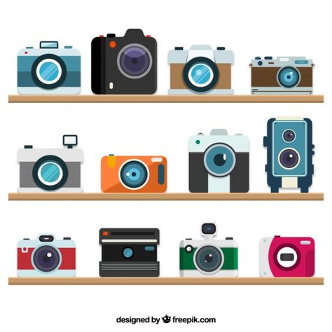 Analog retro cameras Analog Camera Illustration, Camera Illustration, Chocolate Packaging Design, Analog Camera, Icon Design Inspiration, Camera Icon, Toy Camera, Retro Camera, Chocolate Packaging