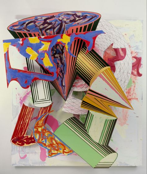 Frank Stella Art, Frieze Magazine, Stella Art, Post Painterly Abstraction, Frank Stella, Whitney Museum, Art Walk, Art Institute Of Chicago, New Metal