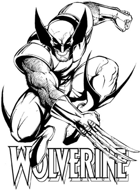 x men coloring pages wolverine | Free Printable Wolverine Coloring Pages For Kids Wolverine Coloring Pages, Wolverine Cartoon, Hulk Coloring Pages, Avengers Coloring Pages, Marvel Wolverine, Superhero Coloring Pages, Avengers Coloring, Marvel Coloring, Superhero Coloring