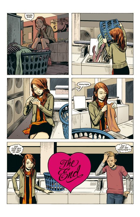 Penny's first meeting with Billy (Dr. Horrible) | Dark Horse Presents Issue 23 page 9 by Zack Whedon and Jim Rugg Dr Horrible, First Meeting, Dark Horse, Penny, Zelda Characters, Fictional Characters