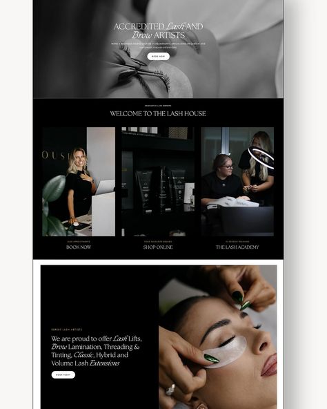 The perfect example of when a beautifully luxe beauty brand meets my signature editorial design style 😘 Just giving this project a moment to shine on my feed. The Lash House Newcastle were originally housed on a Wordpress website but the performance, speed and design of the site just did not do this brand justice! Deep diving into understanding the aesthetic of both the in-salon and social presence of Lash House, I combined the vibe into a fabulous new Shopify Store. Even though TLHN is a... Photography Website Design, Deep Diving, My Signature, Shopify Store, Photography Website, The Vibe, Shine On, Wordpress Website, Just Giving