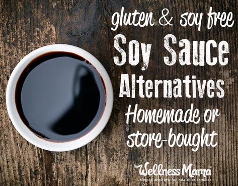 Soy Free Soy Sauce, Homemade Soy Sauce, Healthy Soy Sauce, Buckwheat Honey, Soy Sauce Substitute, Paleo Condiments, Soy Sauce Alternative, Soy Allergy, Soy Free Recipes