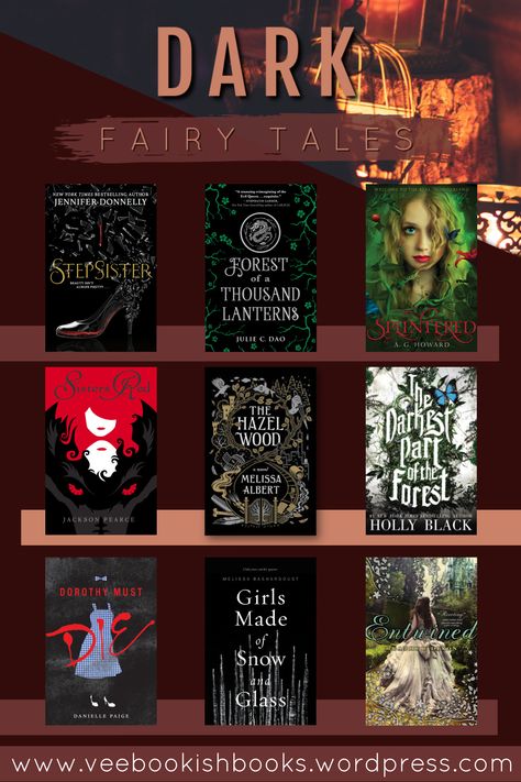 Dark Fairytale Books, Fairytale Retelling Books, Relaxing Hobbies, Fairytale Books, Dark Fairy Tale, October Books, Fairytale Retelling, Teenage Books To Read, Gothic Books