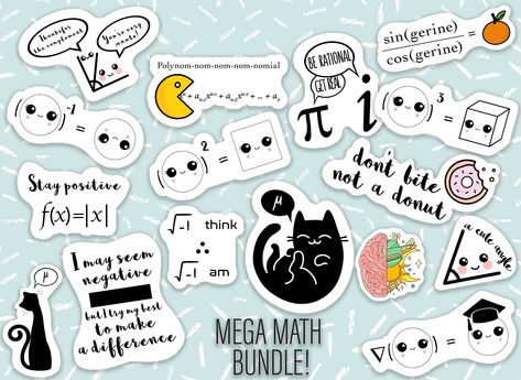 Mathematics Stickers, Student Photo, Astro Wallpaper, Floral Cards Design, Math Tutor, Math Humor, Scrapbook Stickers Printable, Math Art, Study Notes