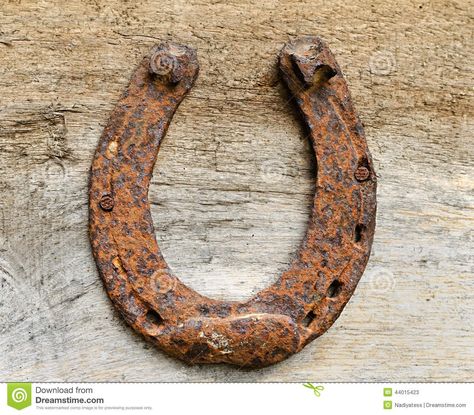 Old Rusty Horseshoe Stock Photo - Image: 44015423 Rusty Horseshoes, Rusty Decor, Old Gates, Rust Never Sleeps, Horse Shoes, Aging Beautifully, Wooden Board, Old West, The Old