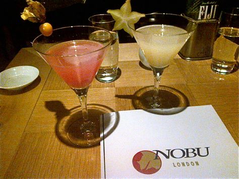 Nobu, London Nobu London, Yellowtail Sashimi, Kitty Crafts, Joe And The Juice, Slush Puppy, Guilty Conscience, Hello Kitty Crafts, Super Rich Kids, Super Rich