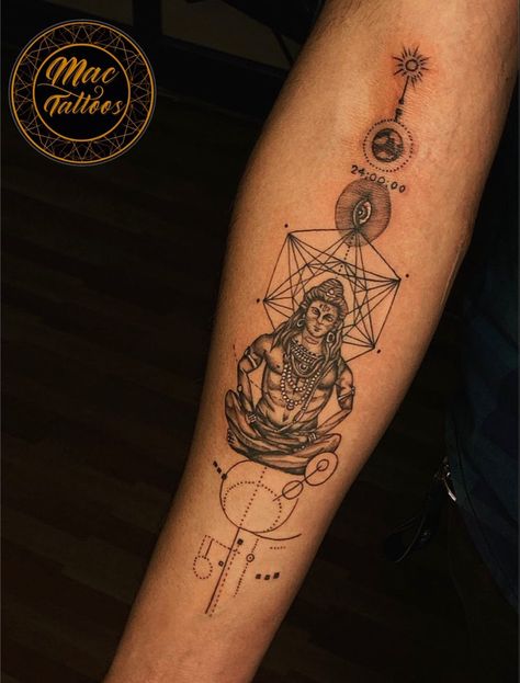 Mining Full Tattoo, Tatoos Mahadev, Lord Buddha Tattoo Design, Alpha Male Tattoo Ideas, Shiva Back Tattoo, Lord Shiva Tattoo Design For Men, Shiva Mantra Tattoo Design, Hindu God Tattoo, Lord Shiva Tattoo