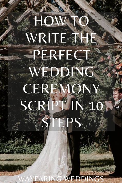 Who Should Officiate Wedding, Sample Wedding Ceremony Program, Wedding Ceremony Steps, Beautiful Wedding Ceremony Script, Wedding Ceremony Outline For Officiant, How To Write A Wedding Ceremony, Best Wedding Ceremony Script, Wedding Ceremony Plan, Scripts For Wedding Officiant