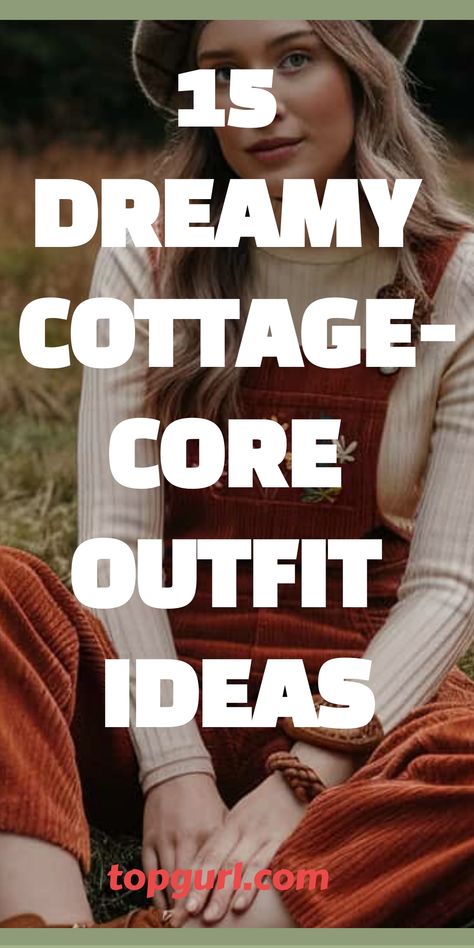 Discover how to blend cottagecore outfits with your style, leaving a trail of whimsy and elegance. Cottagecore Outfits For Women, My Dream Wardrobe Aesthetic, Cottage Fall Outfit, What Is Cottage Core Style, Dark Academia Outfit For Summer, Modest Style Outfits, How To Be Cottagecore Aesthetic, Country Cottage Core Outfits, Cottage Winter Outfits