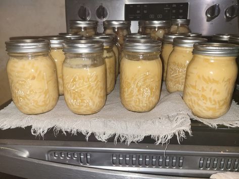 Cheesy Delights: Homemade Mac and Cheese Pints for Budget-Friendly Snacking Canned Mac And Cheese, Canning Mac And Cheese, Mac And Cheese Sauce, Homemade Mac And Cheese, Cheese Powder, Pint Jars, Elbow Macaroni, Pasta Shapes, Mac N Cheese