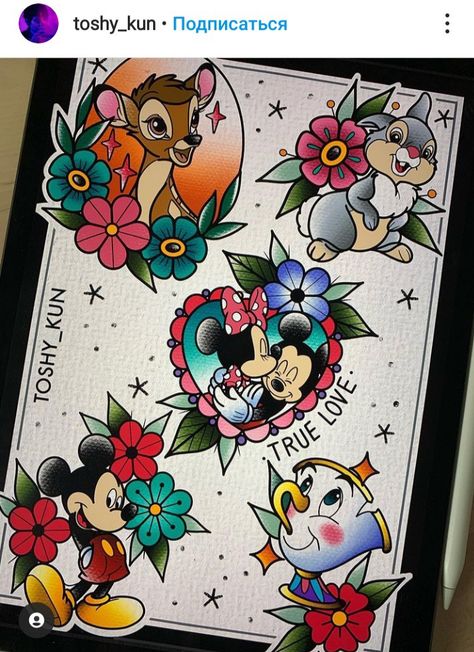 50 Tattoo, Spiderman Tattoo, Disney Sleeve, Disney Princess Tattoo, Tatoo Inspiration, Tattoo Background, Sick Tattoo, Traditional Tattoo Sleeve, Flash Tattoo Designs