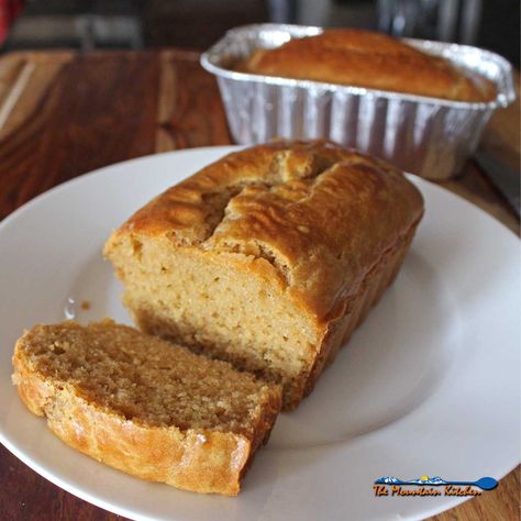 Gluten Free Peanut Butter Bread Low Carb Peanut Butter Bread, Gluten Free Peanut Butter Bread, Moist Peanut Butter Bread, Peanut Butter Bread Recipe, Flourless Bread, Canning And Preserving, Dessert Breads, Peanut Butter Oatmeal Bars, Mountain Kitchen