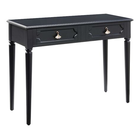 Black Console Table Decor, Traditional Console Tables, Console Table Black, Outdoor Cushions Patio Furniture, Desert House, Black Console Table, Airy Room, Statement Furniture, Patio Furniture Cushions