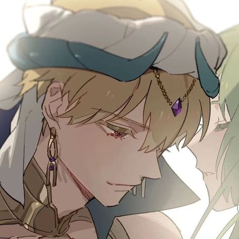 Gilgamesh X Enkidu, Gilgamesh And Enkidu, Gilgamesh Fate, Anime Picture Hd, Couple Icon, Duos Icons, Best Anime Couples, Anime Pixel Art, Avatar Couple