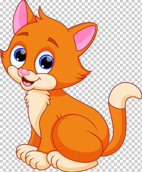 Animal Png Cartoon, Animal Cartoon Images, Kittens Drawing, Cat Cartoon Images, Crawling Animals, Animal Clipart Free, Animation Cat, Animals Animated, Animal Animation