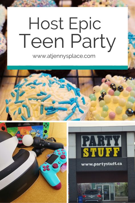 Hosting a party for teenagers can be daunting, but it doesn't have to be! Follow these tips and tricks to throw a party that your teen and their friends will love. From food ideas to games, we've got you covered. Let Jenny's Place help you plan the perfect party! Teen Party Food, Teenager Party, Party Ideas For Teens, Teenage Parties, Pasta Party, Summer Backyard, Birthday Party For Teens, Party Hacks, Teen Party