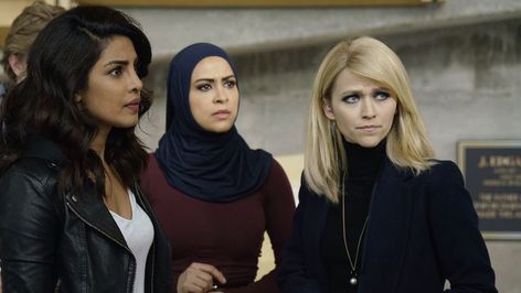 Quantico Shelby Wyatt, Quantico Tv Show, Johanna Braddy, Promotional Photos, And Justice For All, Vampire Diaries Funny, Popular Shows, Badass Women, Priyanka Chopra