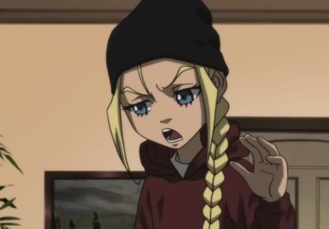 the boondocks Cindy Icons, Cindy Boondocks, Boondocks Characters, The Boondocks Cartoon, Ad Reinhardt, The Boondocks, Anime Rapper, The Memes, Cute Canvas Paintings