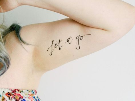 Let It Go Tattoos Let It Be Tattoos For Women, Learn To Let Go Tattoo, Letting Go Symbol, Let It Go Tattoo Ideas, Let Go Tattoos For Women, Letting Go Tattoo Ideas, Let It Go Tattoo, Let It Be Tattoo, Wrist Tattoos Girls