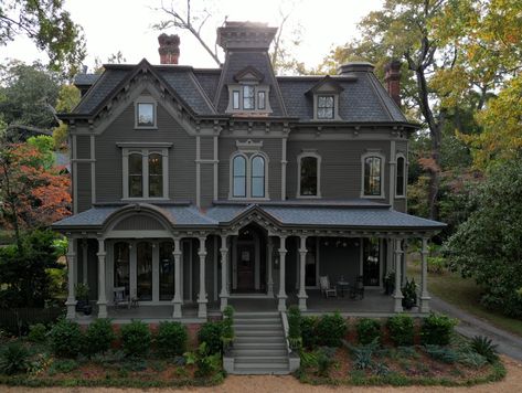 Creel House, Rome Georgia, Georgia Atlanta, Sims Builds, Mansard Roof, Landscape Services, Barn Style House, House Doors, Grand Staircase