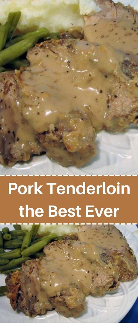 Pork Tenderloin the Best Ever Easy Pork Tenderloin Recipes, Easy Pork Tenderloin, Baked Pork Tenderloin, Pork Loin Roast Recipes, Pork Chop Recipes Baked, Pork Loin Recipes, Southern Recipes Soul Food, Pork Dinner, Tenderloin Recipes