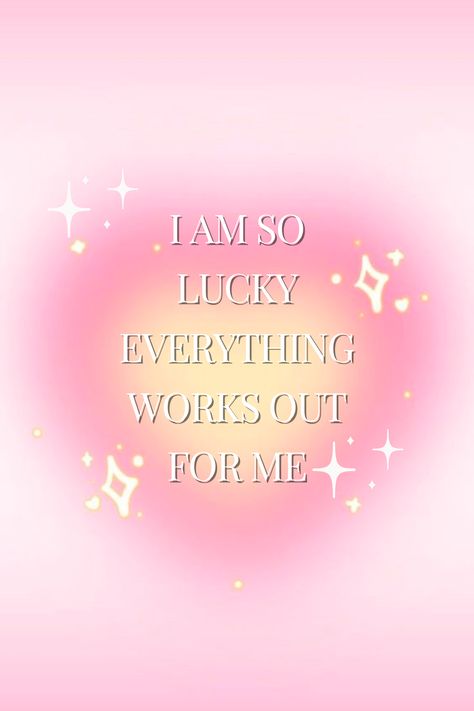 Preppy Quotes, Lucky Girl Syndrome, Aura Quotes, Spirituality Affirmations, Cutie Quote, Vision Board Affirmations, Whatsapp Wallpaper, Self Love Affirmations, Happy Words