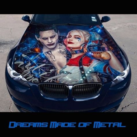 #Dreamsmadeofmetal #cars #supercars #custom #design #nitro #speed #luxurycars #dreamcars #vehicles #fast #driver #sportscar #enjoylife #feelfree #beast #beauty #racing 📸/Source: unknown/google No copyright infringement intended ! Please get in contact with me in case of any issues, thx. https://www.facebook.com/Dreams-Made-Of-Metal-1727379854195316/ Harley Quinn Accessories, Vinyl Wrap Colors, Joker Y Harley Quinn, Harley Quinn Joker, Vw Gol, Kid Friendly Travel Destinations, Cool Sports Cars, Kid Friendly Trips, Joker And Harley Quinn