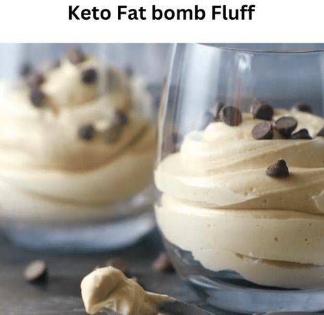 Keto Fat bomb Fluff - EASY KETO RECIPES Fatbomb Fluff Keto, Keto Fluff Recipes, Keto Fluff Dessert Jello, Keto Fat Bomb Snacks, Keto Fat Bomb Dessert, Fat Bomb Snacks Keto, Lotus Recipes, Keto Mousse, Gf Snacks