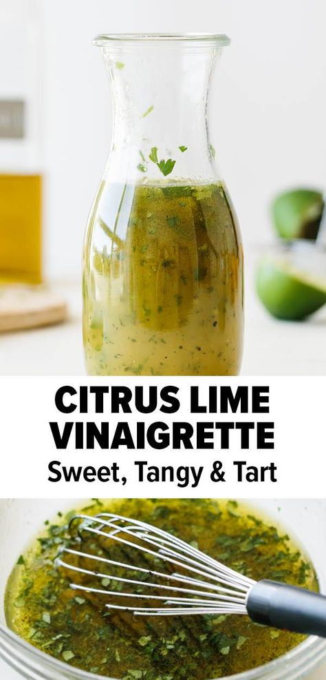 Lime Tacos, Mexican Salad Dressings, Cilantro Lime Dressing Recipe, Keto Salad Dressing, Cilantro Lime Vinaigrette, Easy Chicken Marinade, Mexican Salads, Citrus Vinaigrette, Citrus Dressing