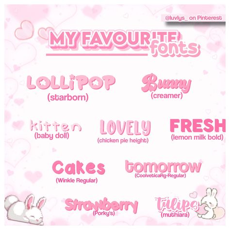 all the fonts mentioned are available on dafont.com !🩷🩰 Discord Server Names, Capcut Ideas, Wm Logo, Tattoo Generator, Dafont Fonts, Watermark Ideas, Graphic Shapes Design, Desain Buklet, Pretty Fonts