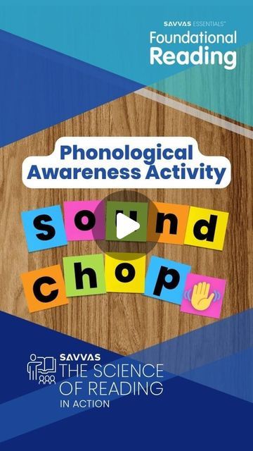 Savvas Learning on Instagram: "📚 Teachers,  engage your students with this phonological awareness activity! "Sound Chop" is a simple and effective activity you can use to help your students differentiate between onset and rime.  🎒 Need more Science of Reading activity ideas? Access our curated list of 50 Fun Phonological Awareness Activities for FREE at the link in bio.  🔗 Get FREE 30-day access to Savvas Essentials Foundational Reading at the link in bio!  💡 Stay tuned for more engaging activity ideas!📖  #ScienceOfReading #ScienceOfReadingInAction #ELAchat #ELATeacher #LiteracyTeacher #TeachingReading #TeacherTip #LessonIdeas #PhonologicalAwarenessFun #PhonologicalAwarenessActivities #PhonologicalAwarenessGames" Onset And Rime Activities, Phonemes Activities, Phonological Awareness Games, Phoneme Segmentation Activities, Onset And Rime, Phonemic Awareness Kindergarten, Phoneme Segmentation, Phonological Awareness Activities, Reading Activity