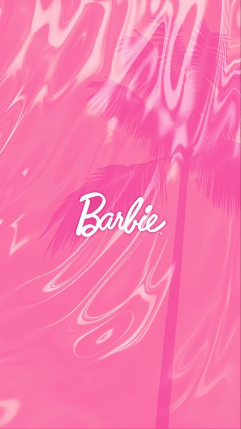 Pink Barbie Background, Barbie Typography, Barbie Wallpaper Backgrounds, Barbie Pink Background, Pink Barbie Wallpaper, Barbie Graphic Design, Barbie Movie Wallpaper, Barbie Wallpaper Aesthetic, Barbie Background