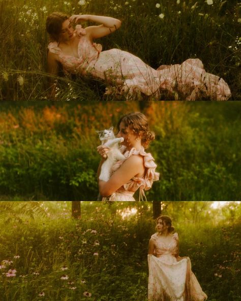 flowers blooming & golden sun summer is nearly here. Princess Shoot, Sun Photoshoot, Fantasy Shoot, Whimsical Photoshoot, Princess Shot, Film Portraits, Senior Year Fun, Senior Photoshoot Poses, Surreal Photography