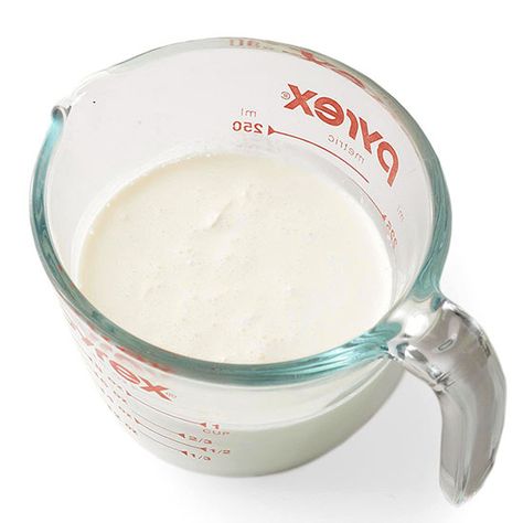 Use a lower cal alternative to heaving whipping cream! More cream substitutes here: http://www.bhg.com/recipes/how-to/cooking-basics/cream-substitutes/?socsrc=bhgpin061914creamsubstitutes Substitute For Cream, Heavy Cream Substitute, How To Make Buttermilk, Cooking Substitutions, Dairy Free Dinner, Homemade Buttermilk, Baking Substitutes, Food Substitutions, Cooking Hacks