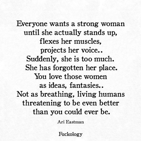 "Many people love the idea of you, but lack the maturity to handle the reality of you." Warrior Goddess, Girls Attitude, A Strong Woman, A Course In Miracles, Feminine Power, Strong Women Quotes, Strong Woman, Girly Quotes, Strong Quotes