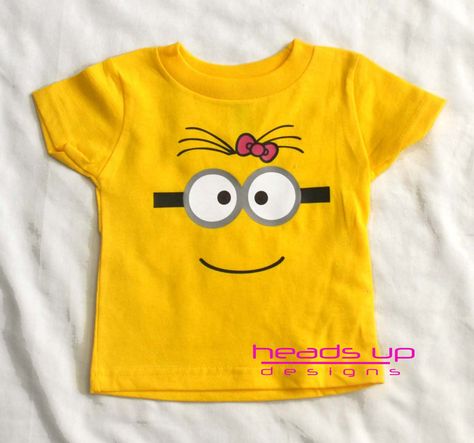 Minion Nursery, Minion Girl Party, Adult Minion Costume, Minion Onesie, Minion Girl, Minion Dress, Minion Costume, Minion Baby, Minion Shirts