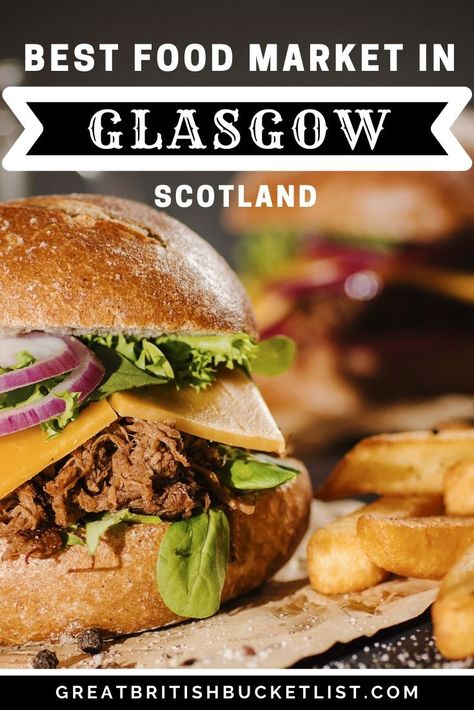 From authentic Thai curries and fresh sushi, to juicy burgers, if you’re looking for tasty street food in a cool space, this is the Glasgow food market for you. #glasgow #scotland #glasgowfood #streetfood #foodmarket # Recipes Filipino, Food Filipino, Glasgow Food, Scotland Food, Korea Street, Food Thai, Vietnamese Dessert, Juicy Burgers, Food Japanese