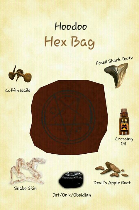 Make your own Hex Bag Hex Herbs Witchcraft, Hex Bag Spells, Spell Bag Recipes, Hex Witchcraft, Voodoo Spells Witchcraft, Hoodoo Altar, Hex Spell, Magical Herbs Witchcraft, Hoodoo Rootwork