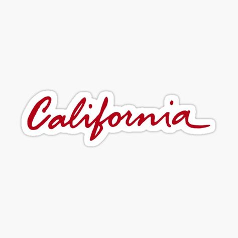 State Stickers, California License, Acrylic Keychains, Lettering Style, Travel Locations, Stickers For Sale, Glossier Stickers, Bad Girl, Vinyl Decal Stickers