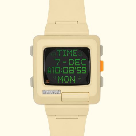 Futuristic Watches, Retro Gadgets, Seiko Watch, Retro Watches, Old Computers, Watch Lover, Instant Camera, Seiko Watches, Analog Watch