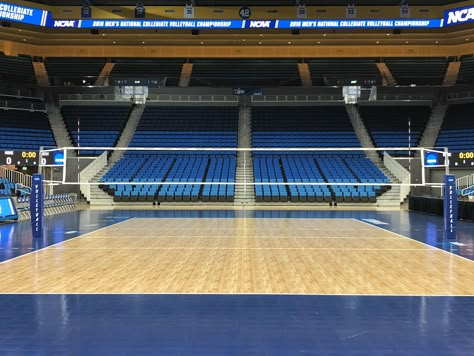 Proud to be at the center of the NCAA Men’s Volleyball Championships Volleyball Gymnasium, Volleyball Net Aesthetic, Volleyball Court Wallpaper, Volleyball Court Background, Volleyball Court Aesthetic, Gymnasium Interior, Volleyball Background, Outdoor Volleyball Net, Volleyball Backgrounds