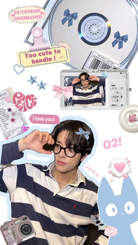 Jake enhypen🩷🩵 #fyp #blue #pink #white #enhypen #engene #jake #jaeyun #kpop #kpopedit #bluejake #y2k #aestethic Zain One Direction, Enhypen Jake Wallpaper, Jake Wallpaper, Blue And White Wallpaper, Close Up Faces, Kpop Iphone Wallpaper, Au Ideas, Blue Y2k, Pop Posters